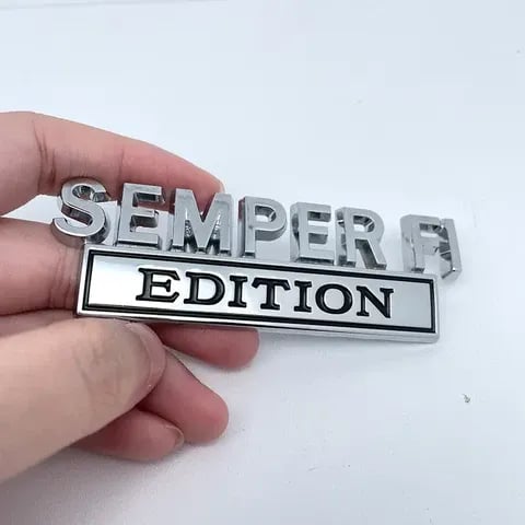 🏎️SEMPER FI EDITION Car Emblem Metal Badge