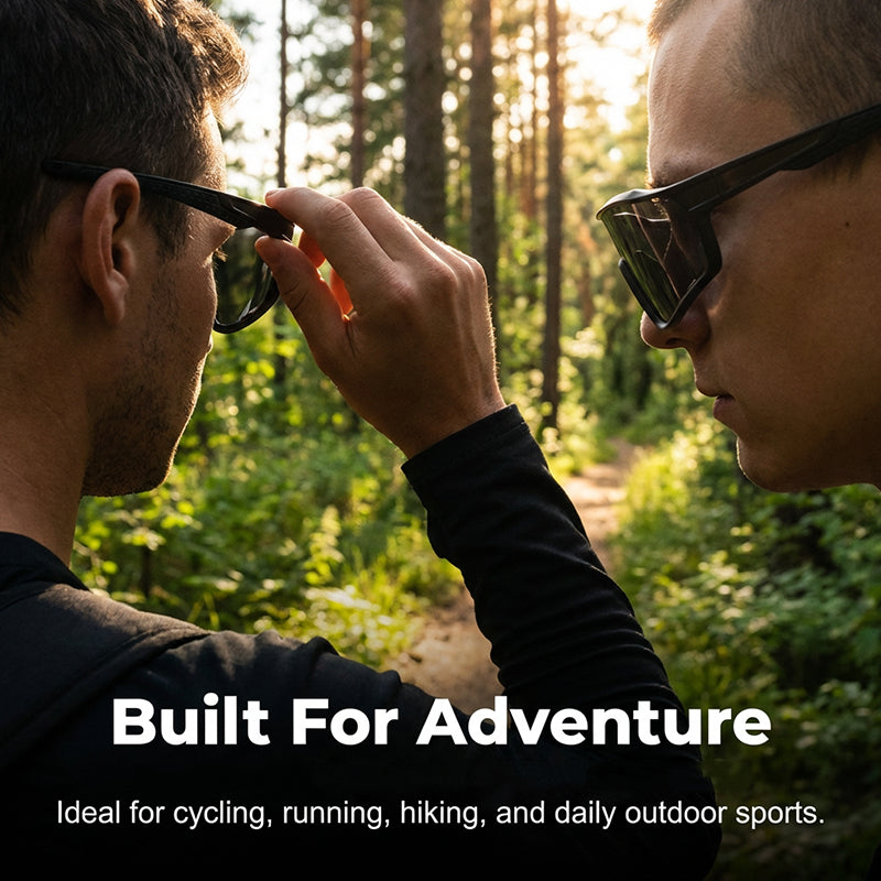 🌟Nytt 2026: Upp till 50 % rabatt!🌟 Fotokromatiska sportglasögon för utomhusbruk