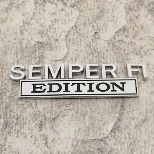 🏎️SEMPER FI EDITION Car Emblem Metal Badge