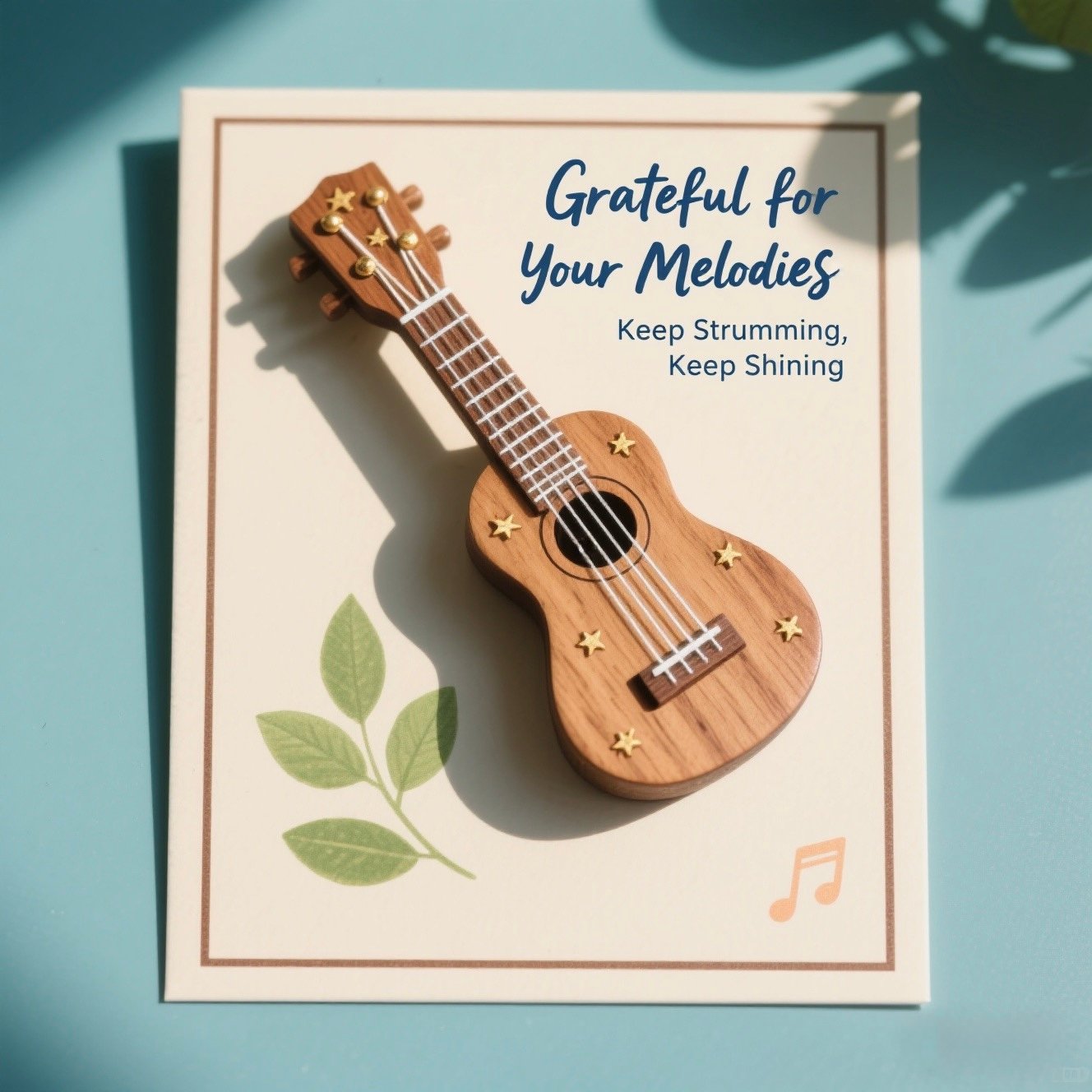 🎁Plukkeboks i tre til akustisk gitar🎸