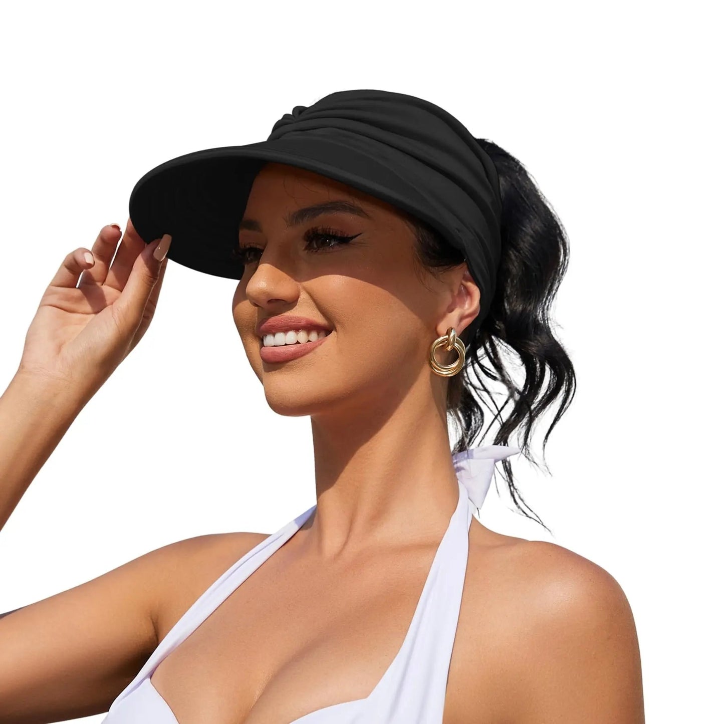 🔥Last Day 50% OFF - Women's UPF 50+ UV Protection Sun Visor Hat