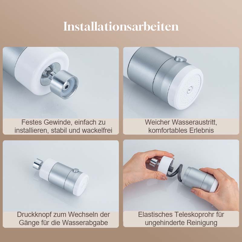 🌟 Skjult magnetisk uttrekkbar kranforlenger - gjør kjøkkenet og badet ditt renere og mer praktisk! ✨