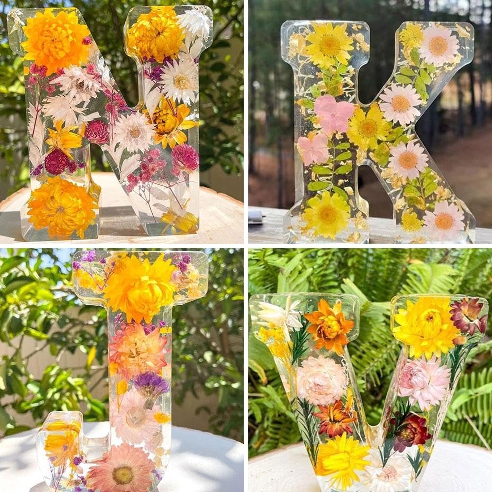 🌸Siste dag: 49 % rabatt – Nattlampe i harpiks med blomstermotiv