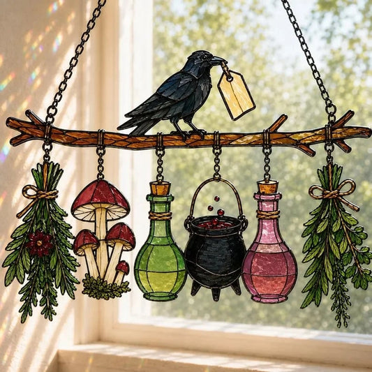 🔥Siste dag 49 % RABATT – 🖤🐦‍⬛Ravneheks Solfanger