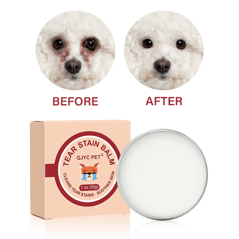 👀✨ GJYC PET Tear Stain Protection Cream & Brush Set 🐱🐶 for hunder og katter
