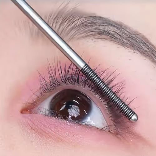 💖Silver Tube Curling Mascara – Langvarig vippeløft og volum, Smørfri