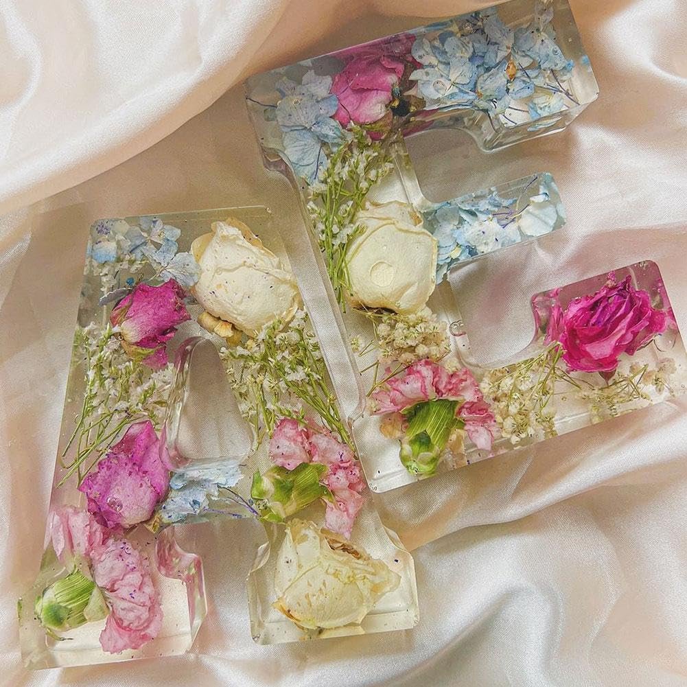 🌸Siste dag: 49 % rabatt – Nattlampe i harpiks med blomstermotiv