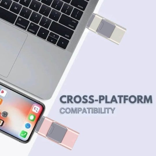 4 i 1 USB-minne - lynrask bildeoverføring