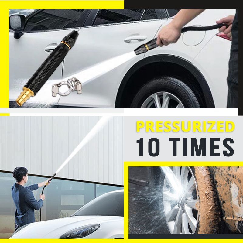 🚿 50 % RABATT i en begrenset periode! 💧 Høytrykkspyler – Perfekt til bilvask og hagearbeid, 10 ganger sterkere trykk, flere justerbare innstillinger ⚡