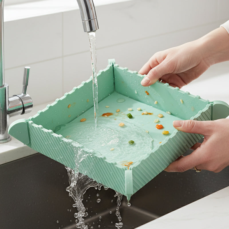 🎁Begrenset tid 49 % RABATT🍳Magnetisk silikonunderlag 🧲 | Sammenleggbar gryteunderlag og lite kjøkkenbrett